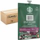 Starbucks Freshpack Espresso Roast Coffee - Compatible with Flavia Barista - 72 / Carton