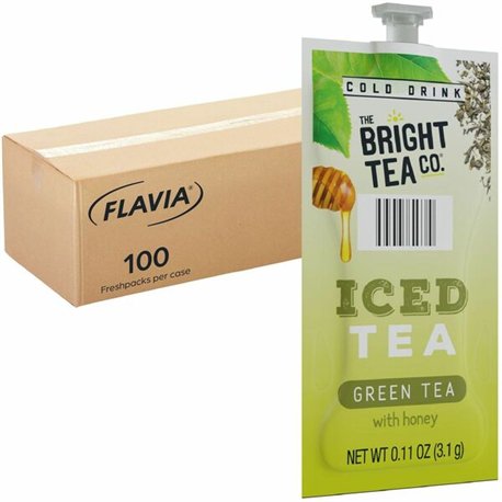 The Bright Tea Co. Iced with Honey Green Tea Freshpack - 100 / Carton