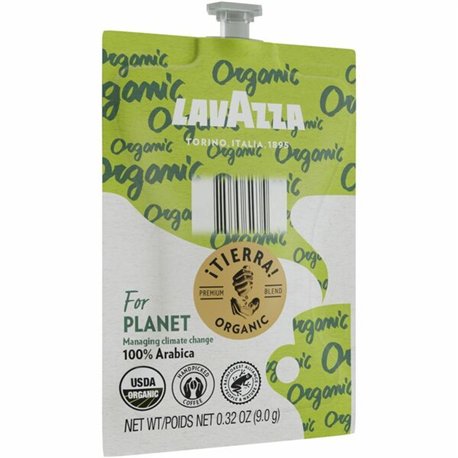 Lavazza Freshpack Tierra Organic Coffee - Compatible with Flavia Aroma, Flavia Barista, FLAVIA Creation 600, Flavia Creation 500