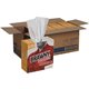 Brawny Professional H700 Disposable Cleaning Towels - 9.10" x 16.50" - White - Pulp Fiber - 100 Per Box - 5 / Carton