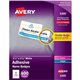 Avery Adhesive Name Badges - 2 21/64" Width x 3 3/8" Length - Removable Adhesive - Rectangle - Laser, Inkjet - White - Film - 8 