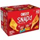 Cheez-It Snap'd Baked Cheese Variety Pack - Assorted - 1.97 lb - 42 / Carton