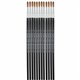 CLI Round Camel Hair Paint Brushes - 1 Brush(es) - No. 6 Wood Black Handle - Aluminum Ferrule