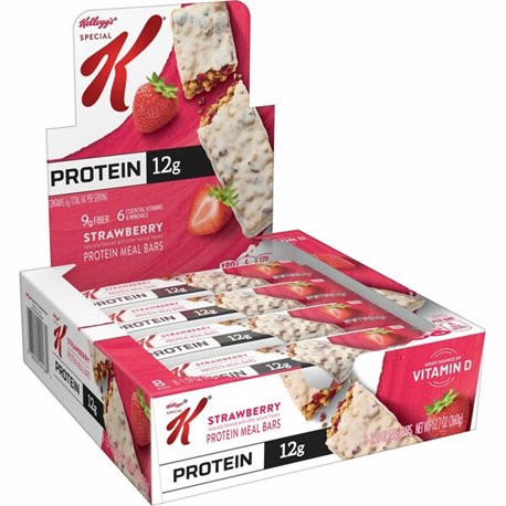 Special K Protein Meal Bar Strawberry - Strawberry - 12.70 oz - 8 / Box