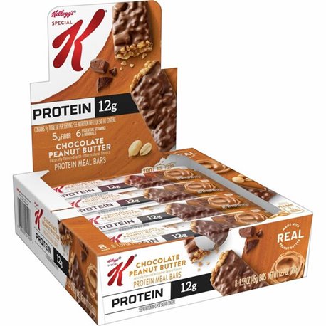 Special K Protein Meal Bar Chocolate Peanut Butter - Chocolate, Peanut Butter - 1.59 oz - 8 / Box