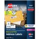 Avery 1" x 2-5/8" Labels, Ultrahold, 1,500 Labels (5520) - Waterproof - 1" Width x 2 5/8" Length - Permanent Adhesive - Rectangl