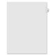 Kleer-Fax Numeric Laminated Tab Index Dividers - Printed Tab(s) - Digit - 79 - 25 Tab(s)/Set - 8.5" Divider Width x 11" Divider 