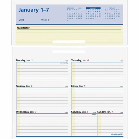 At-A-Glance Signature Collection Planner - Large Size - Julian Dates - Monthly, Weekly - 13 Month - July - July - 1 Week, 1 Mont