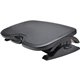 Kensington SmartFit Solemate Plus Foot Rest - 3.50" - 5" Adjustable Height - 30&deg Tilt - Black - 1 Each - TAA Compliant