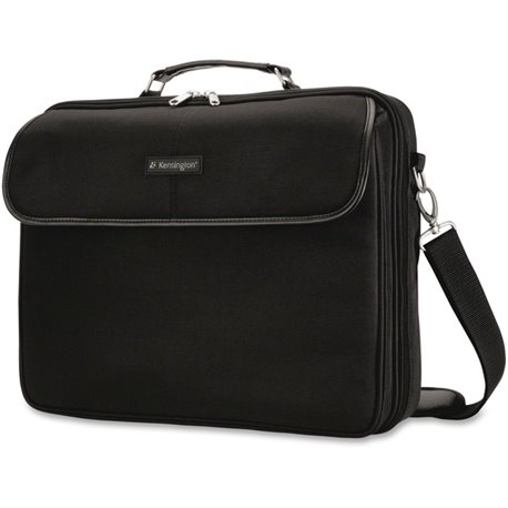 Kensington Carrying Case for 15.6" Notebook - Black - 16.5" Height x 13.8" Width x 3.1" Depth - 1 Each - Retail