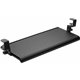 Kensington SmartFit Clamp-On Keyboard Drawer - 13.3" Height x 32.4" Width - Black - 1 - TAA Compliant