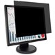 Kensington MagPro 27.0" Monitor Privacy Screen with Magnetic Strip Black - For 27" Widescreen LCD Monitor - 16:9 - Scratch Resis