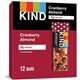 KIND Cranberry Almond Nut Bars - Cholesterol-free, Non-GMO, Individually Wrapped, Gluten-free, Trans Fat Free, Low Glycemic, Low