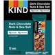 KIND Dark Chocolate Nuts/Sea Salt Snack Bars - Gluten-free, Non-GMO- 1.40 oz - 12 / Box