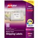 Avery Avery Clear Shipping Labels, Sure Feed, 3-1/3" x 4" 300 Labels (15664) - 3 21/64" Width x 4" Length - Permanent Adhesive -