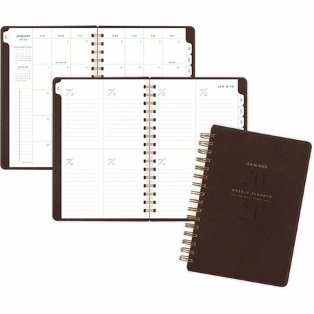 At-A-Glance Signature Collection Academic Planner - Large Size - Academic/Professional - Weekly, Monthly - 12 Month - July 2023 