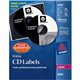 Avery Optical Disc Label - Laser - 40 / Pack