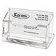 Kantek Acrylic Business Card Holder - 2" x 4" x 1.9" x - 1 Each - Clear