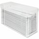 Kantek Acrylic C-Fold Dispenser - C Fold, Multifold Dispenser - 11.5" Height x 6.8" Width x 4.1" Depth - Acrylic - Clear - 1 Eac