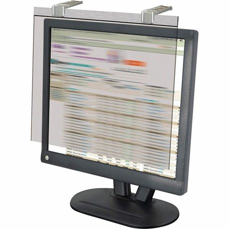 Kantek LCD Privacy Filter Clear - For 20"LCD Monitor - Scratch Resistant - Anti-glare - 1