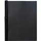 Business Source Letter Report Cover - 8 1/2" x 11" - 30 Sheet Capacity - Vinyl - Black - 1 Each