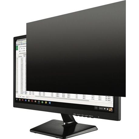 Kantek Secure-View Blackout Privacy Filter - Fits 19" Widescreen LCD Monitors Black - For 19" Widescreen Notebook, Monitor - Dam