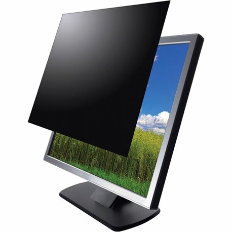 Kantek LCD Monitor Blackout Privacy Screens Black - For 22" Widescreen Notebook - Anti-glare - 1