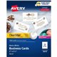 Avery Clean Edge Business Cards - 145 Brightness - A8 - 2" x 3 1/2" - 91 lb Basis Weight - 247 g/m&178 Grammage - Matte - 2000 /