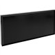 Lorell Snap Plate Architectural Sign - 1 Each - 12" Width x 6" Height x 12" Depth - Rectangular Shape - Surface-mountable - Easy