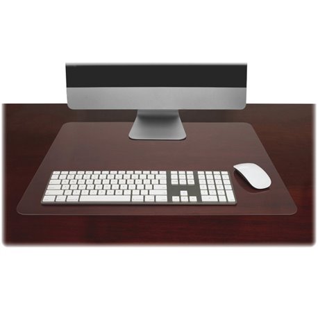 Lorell Anti-Glare Desk Pad - Rectangular - 24" Width x 19" Depth - Polyvinyl Chloride (PVC) - Matte