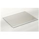 Lorell Desk Pad - Rectangular - 24" Width - Rubber - Clear