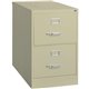 Lorell Fortress Series 26-1/2" Commercial-Grade Vertical File Cabinet - 18" x 26.5" x 28.4" - 2 x Drawer(s) for File - Legal - V