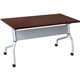 Lorell Flip Top Training Table - For - Table TopRectangle Top - Four Leg Base - 4 Legs x 23.60" Table Top Width x 60" Table Top 