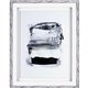 Lorell Abstract I Framed Artwork - 27.50" x 35.50" Frame Size - 1 Each - Brown, White