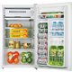 Lorell Compact Refrigerator - 3.20 ft� - Manual Defrost - Manual Defrost - Reversible - 3.20 ft� Net Refrigerator Capacity - Bla