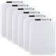 Lorell Personal Whiteboards - 11" (0.9 ft) Width x 8.5" (0.7 ft) Height - White Melamine Surface - White Plastic Frame - Rectang