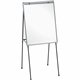 Lorell Magnetic Dry-erase Board Easel - 28" (2.3 ft) Width x 34" (2.8 ft) Height - Black Frame - Adjustable Height, Adjustable L