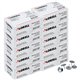 Lorell 5/16" Long Thumb Tacks - 0.31" Shank - 0.38" Head - for Schedule, Wall - 10 / Carton - Silver - Nickel Plated Steel