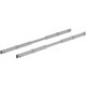 Lorell Adjustable Crossbar Set - 67" Width - Silver
