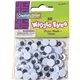 Creativity Street Children's Art Wiggle Eyes - Art Project - 50 Piece(s) x 0.4"Diameter - 50 / Pack - Black, White