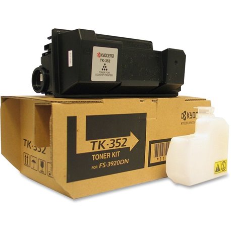 Kyocera TK-352 Original Toner Cartridge - Laser - High Yield - 15000 Pages - Black - 1 Each