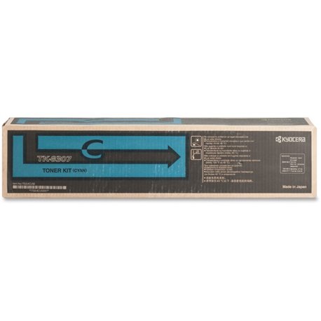 Kyocera TK-8307C Original Toner Cartridge - Laser - 15000 Pages - Cyan - 1 Each