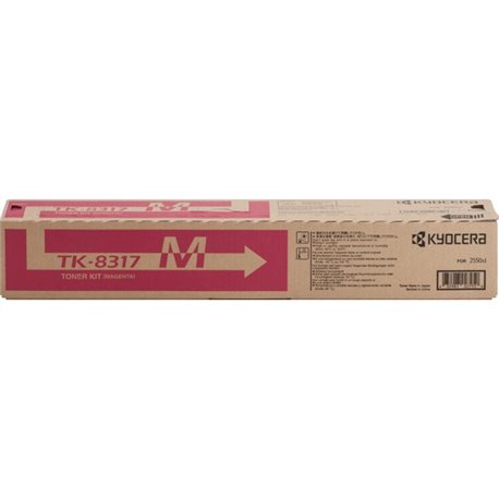 Kyocera Original Toner Cartridge - Laser - High Yield - Magenta - 1 Each