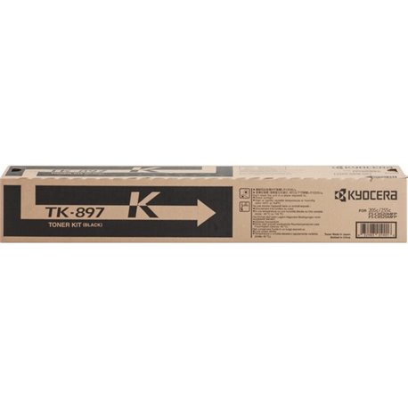 Kyocera Original Toner Cartridge - Laser - 12000 Pages - Black - 1 Each