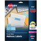 Avery Shipping Labels - 1" Width x 2 5/8" Length - Permanent Adhesive - Rectangle - Laser - Pastel Blue - Paper - 30 / Sheet - 2