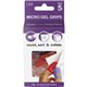 LEE Tippi Micro-Gel Fingertip Grips - 5 with 0.62" Diameter - Small Size - Assorted - 10 / Pack