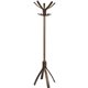 Alba High-capacity Wood Coat Stand - 5 Hooks - for Coat - Wood - 1 Each