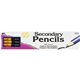 CLI Secondary Pencils with Eraser - Black Lead - Blue Barrel - 144 / Box