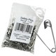 CLI Safety Pins - 1.5" Length - Rust Resistant - 144 / Pack - Silver - Steel