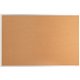 Lorell Bulletin Board - 48" Height x 72" Width - Cork Surface - Long Lasting, Warp Resistant - Silver Aluminum Frame - 1 Each